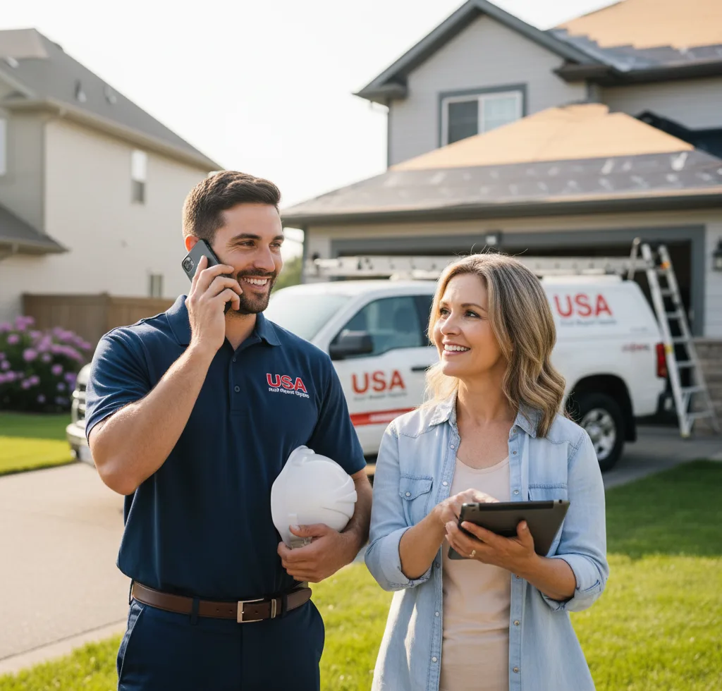 USA Roof Repair Experts customer support in Arlee